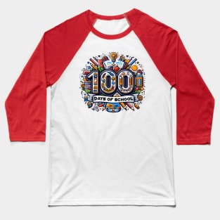 100 days of school Baseball T-Shirt